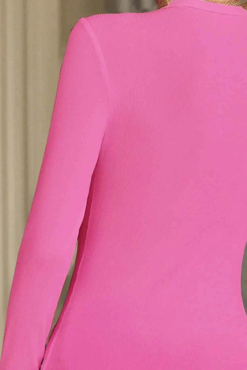 FAM-FAM Surplice Long Sleeve Women's Blouse