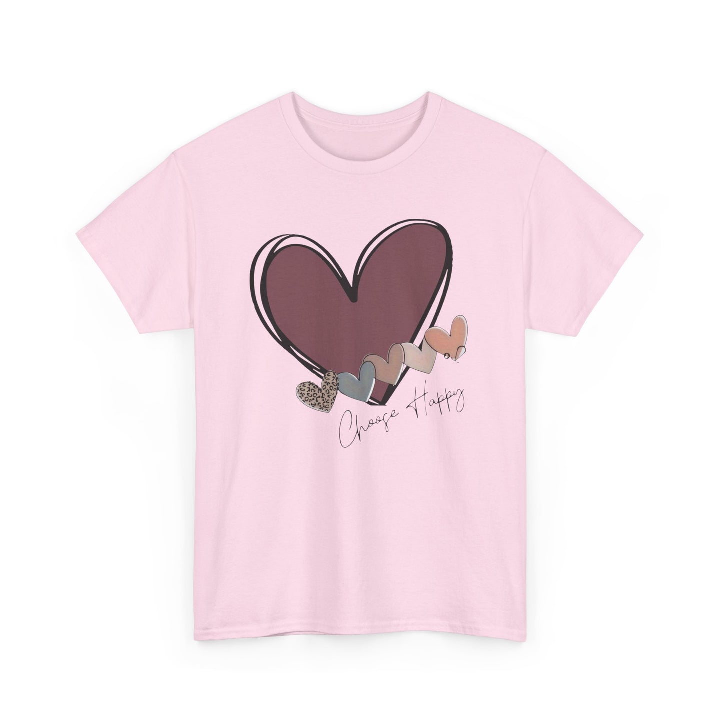 Choose Happy Women's T-Shirt – Spread Joy with Every Wear