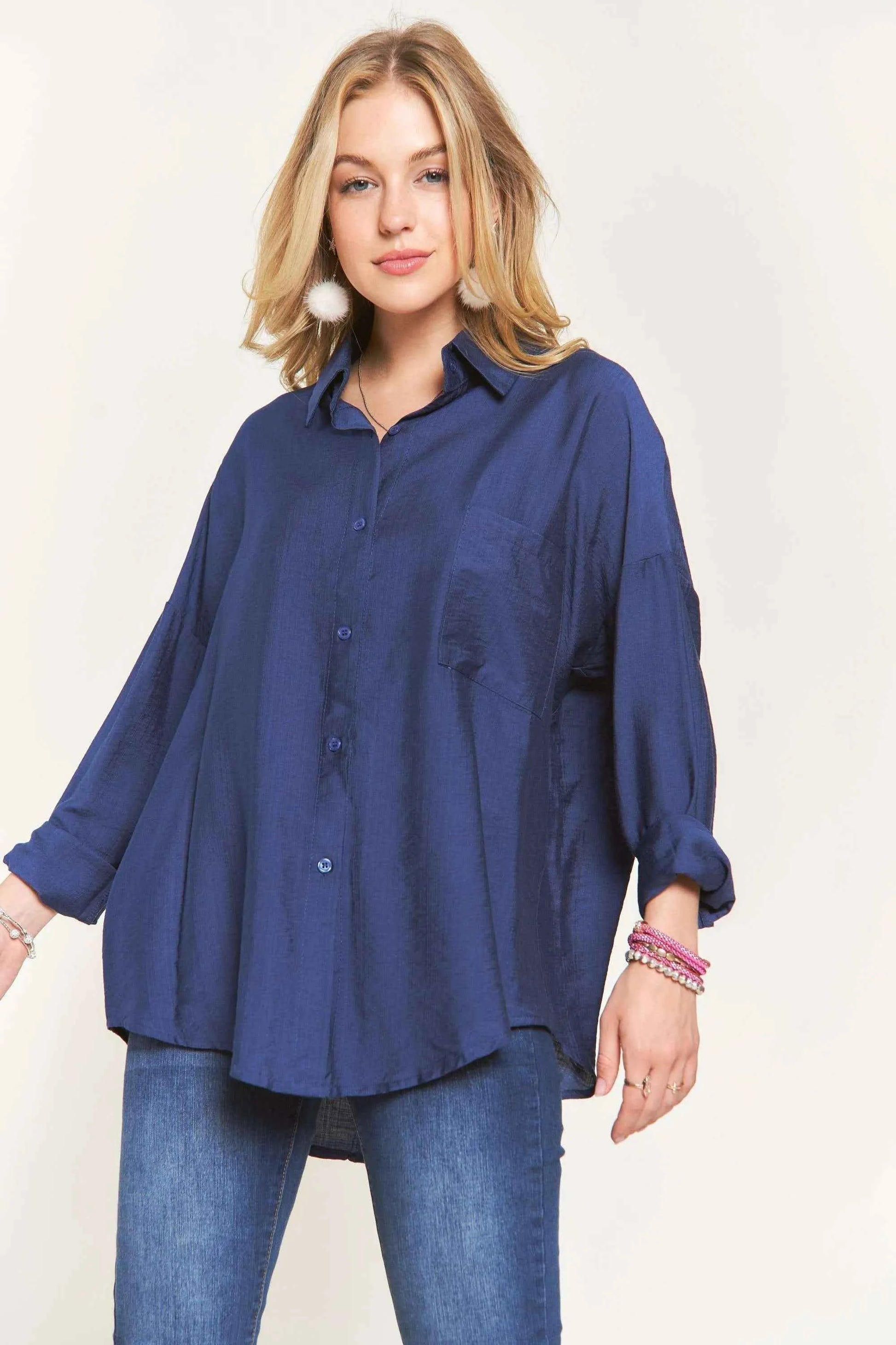 ADORA Button Down Linen Shirt