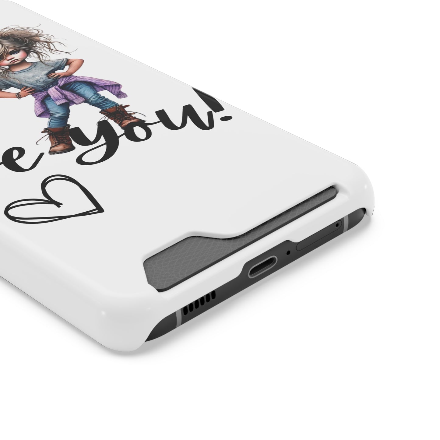 Be You Phone Case With Card Holder - Stylish and Functional Be You Phone Case