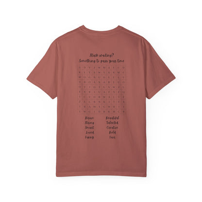 Word Search Women's T-shirt - Fun Puzzle Design for Adults