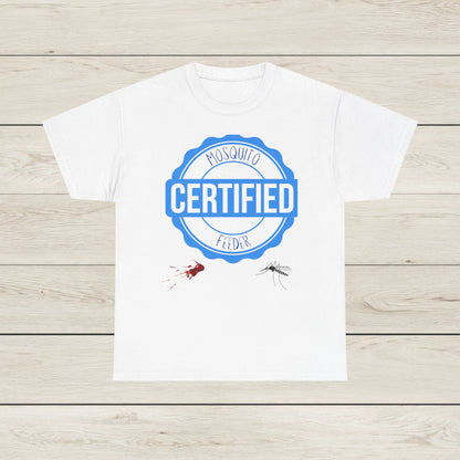 Mosquito Certified Women's T-Shirt, Funny Summer Shirt, Humorous Tee