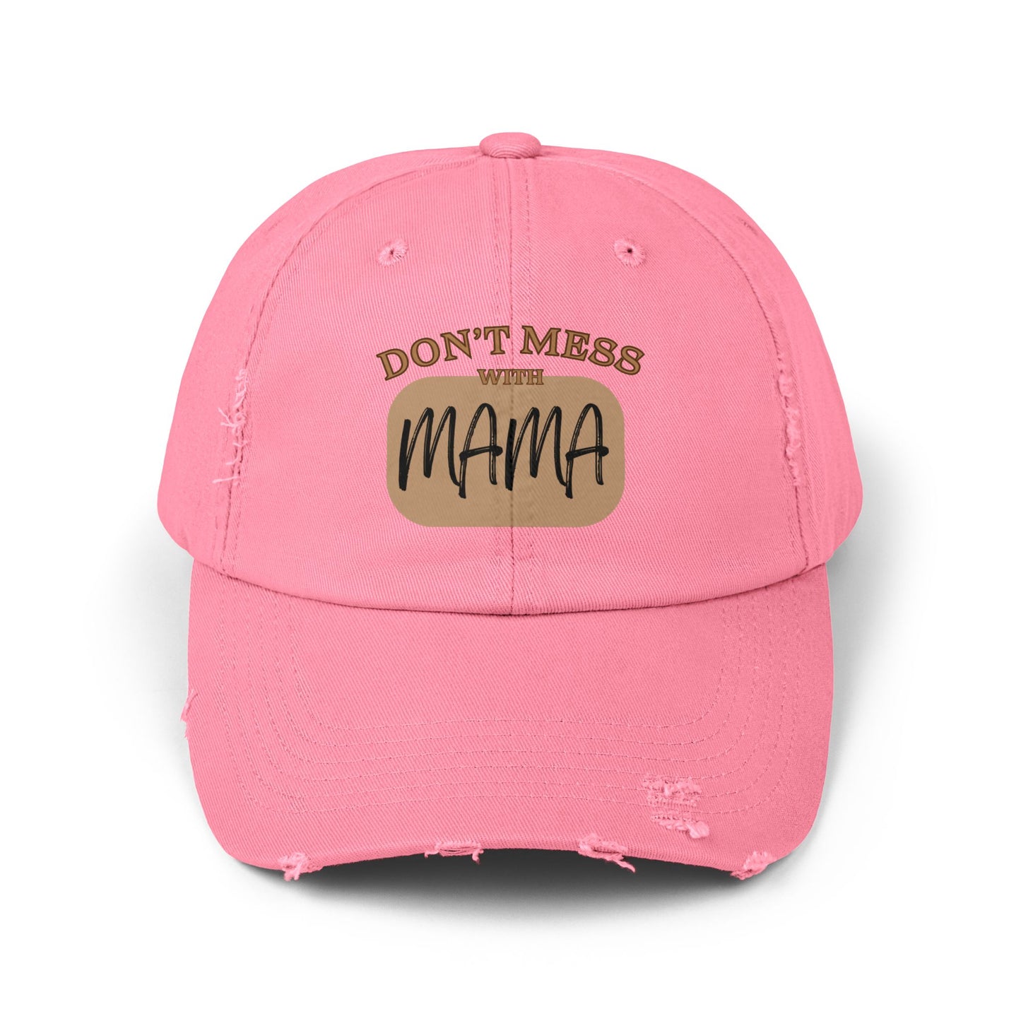 Mama Adult Distressed Hat - Stylish Comfort for Everyone