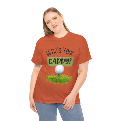 Golf Women's T-Shirt Funny Caddy Short Sleeve Shirt