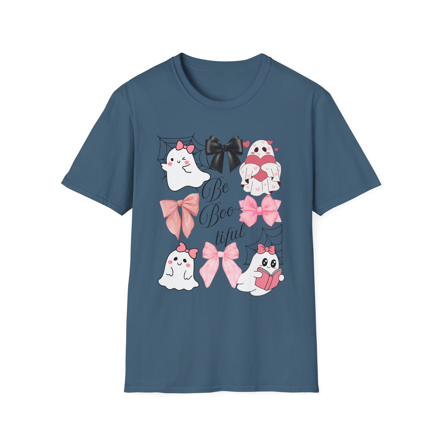 Halloween Boo-tiful Ghost:  Adult T-Shirt