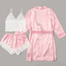 Lace Pajamas Set - Comfortable Loungewear for Relaxation