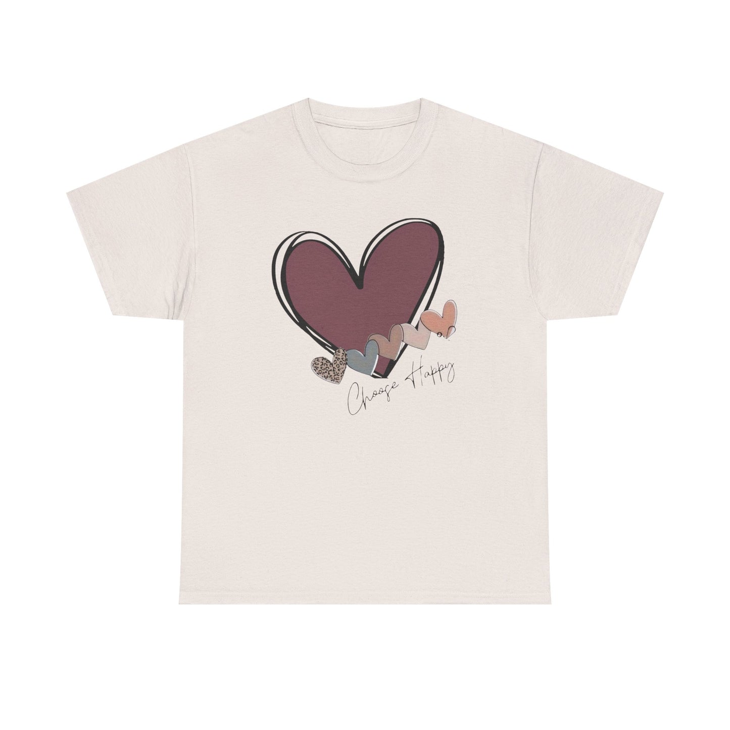 Choose Happy Women's T-Shirt – Spread Joy with Every Wear