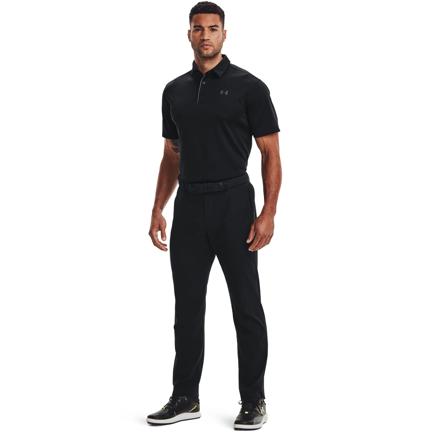 Under Armour Men's UA Tech Polo MD Black