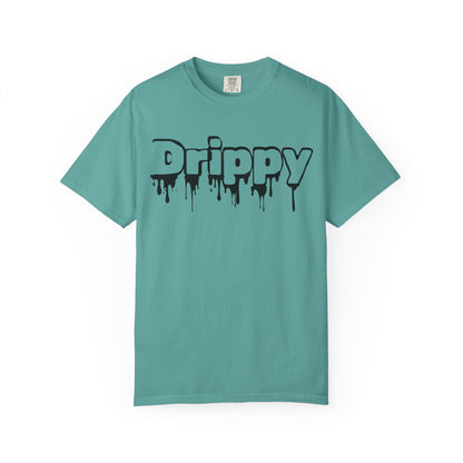 Drippy Unisex Garment-Dyed Adult T-shirt - The Eggy's store