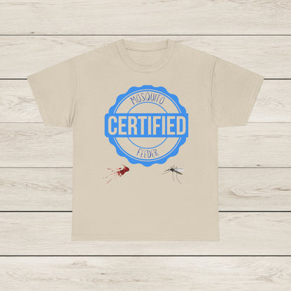 Mosquito Certified Women's T-Shirt, Funny Summer Shirt, Humorous Tee