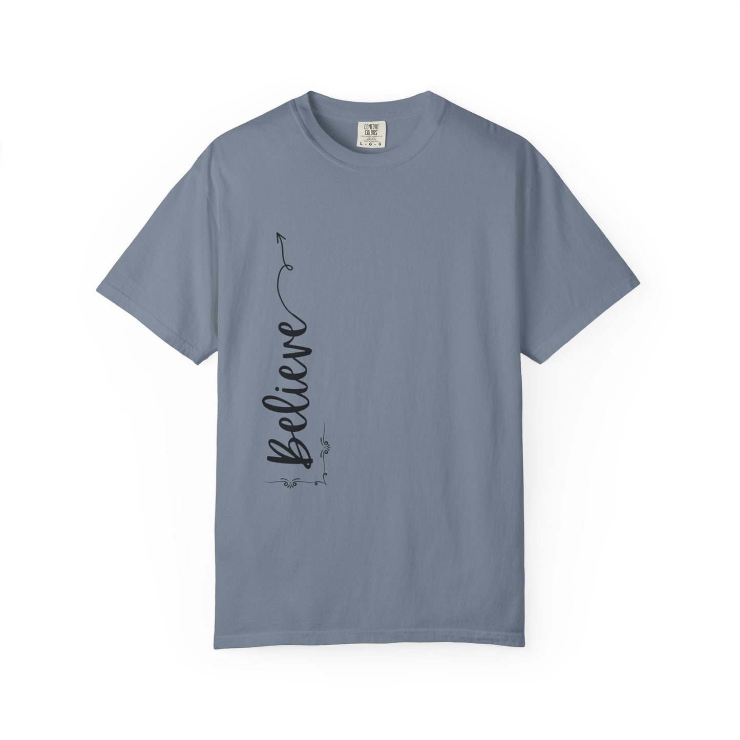 Believe Women's T-shirt for Adults - Inspirational Apparel - The Eggy's store