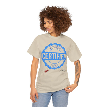 Mosquito Certified Women's T-Shirt, Funny Summer Shirt, Humorous Tee