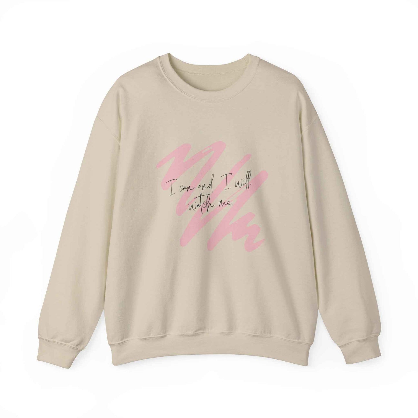 I will: Adult Crewneck Sweatshirt