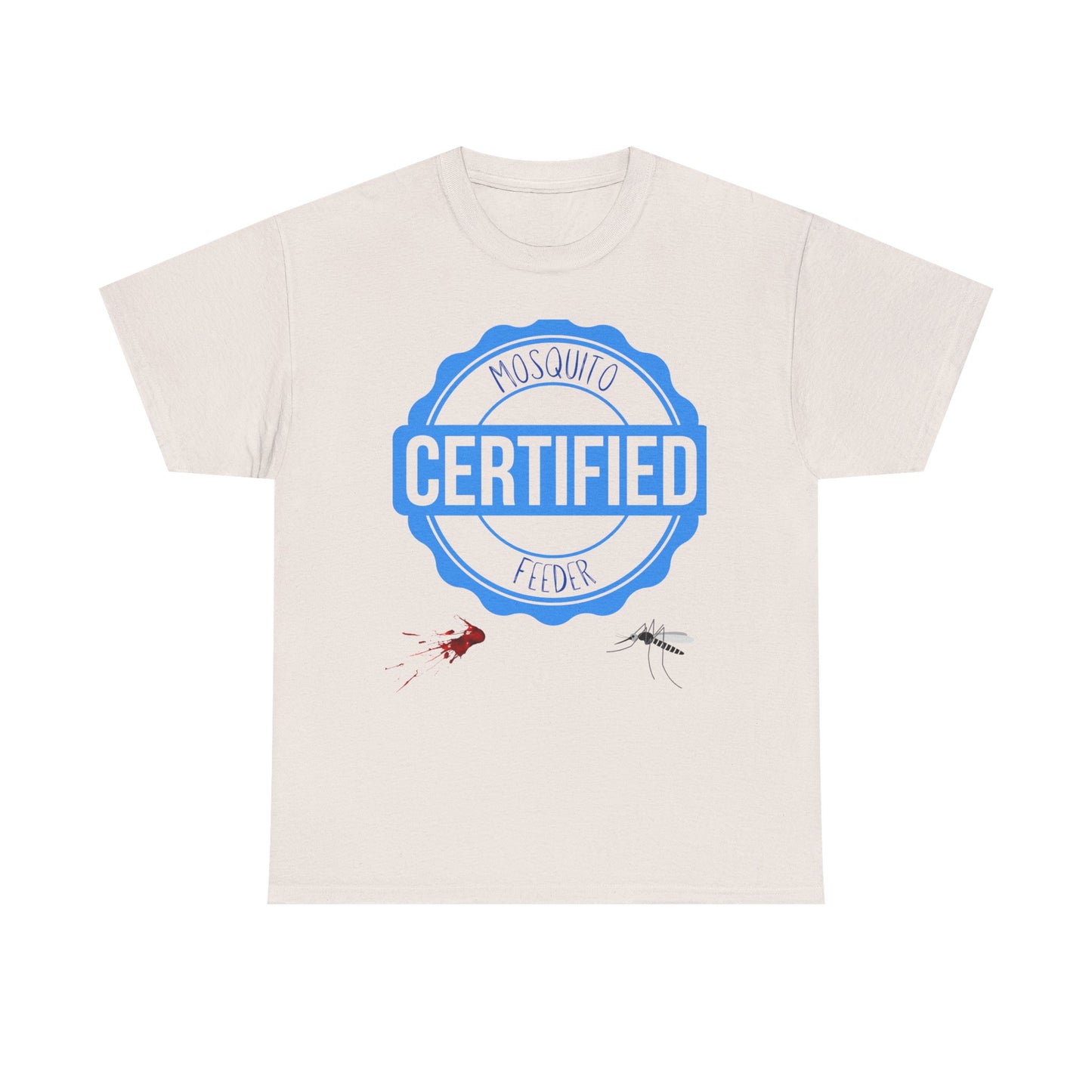 Mosquito Certified Women's T-Shirt, Funny Summer Shirt, Humorous Tee