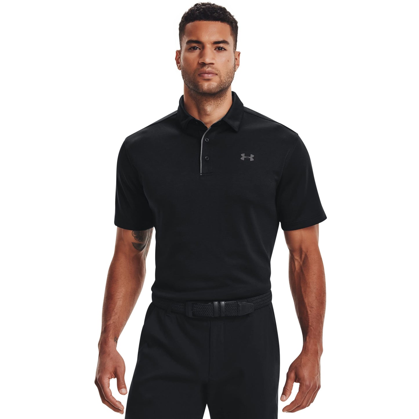 Under Armour Men's UA Tech Polo MD Black