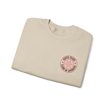 Embroidered Christmas Stamp Women's  Sweatshirt - The Eggy's store