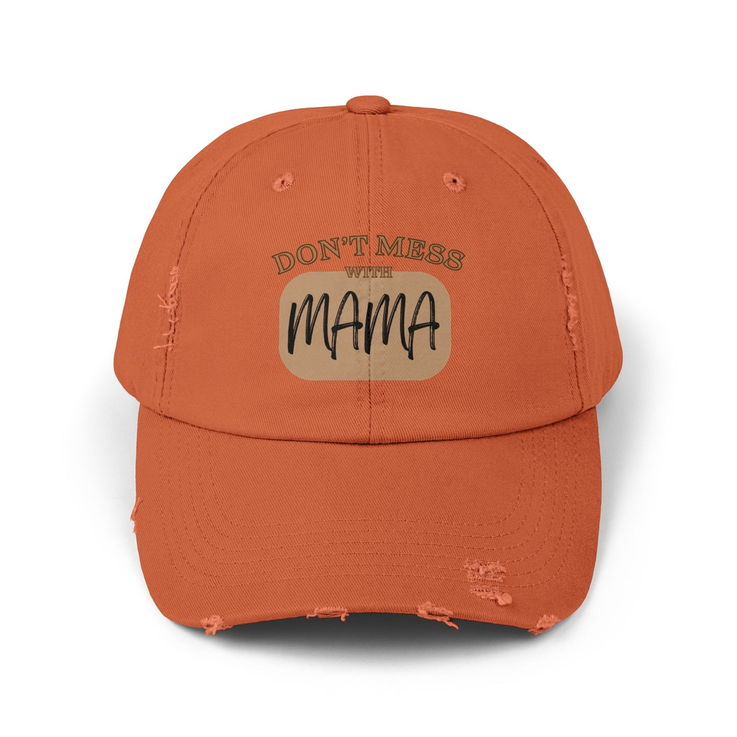 Mama Adult Distressed Hat - Stylish Comfort for Everyone