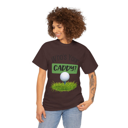 Golf Women's T-Shirt Funny Caddy Short Sleeve Shirt