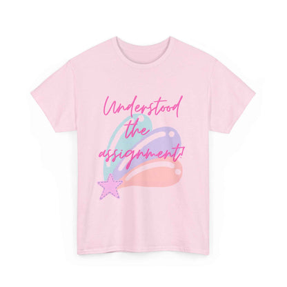 The Assignment Adult T-Shirt - Understood the Assignment Design - The Eggy's store