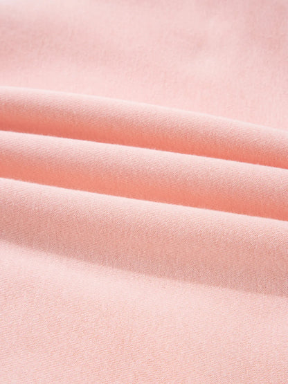 Colorblock Patchwork Half Button Women's  Sweatshirt