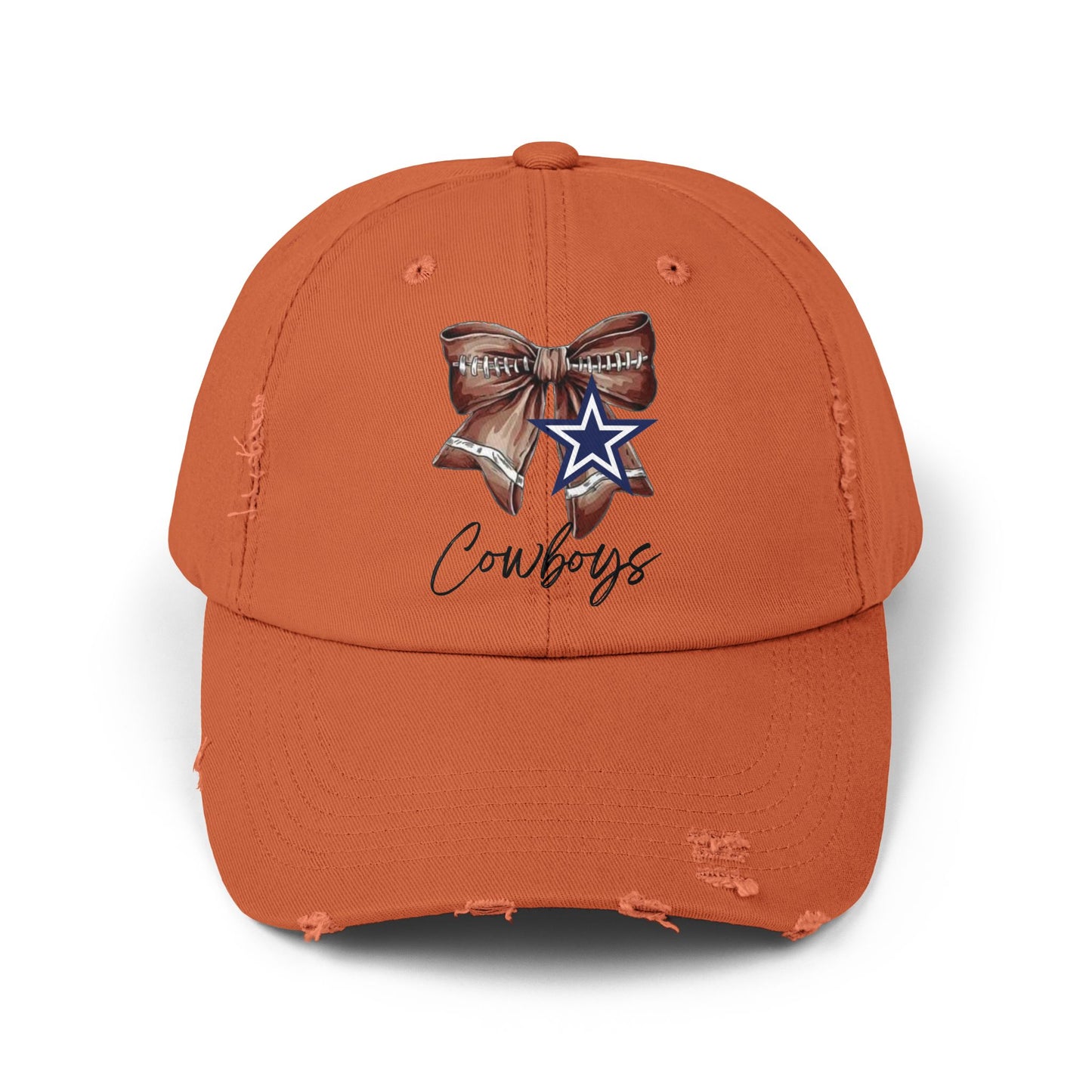 Sport Hat: Distressed Cowboys Team Hat