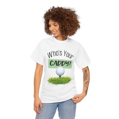 Golf Women's T-Shirt Funny Caddy Short Sleeve Shirt
