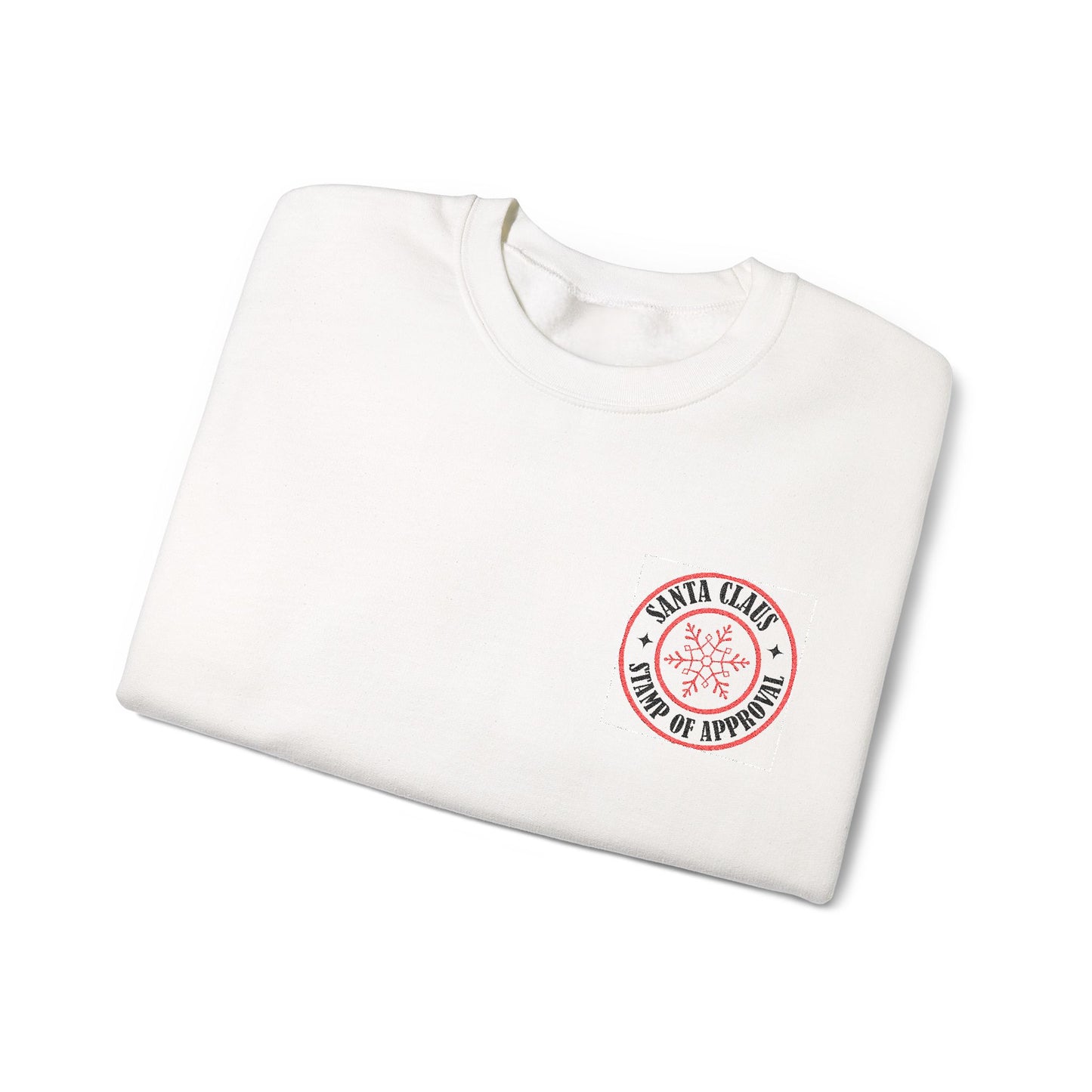 Embroidered Christmas Stamp Women's  Sweatshirt - The Eggy's store