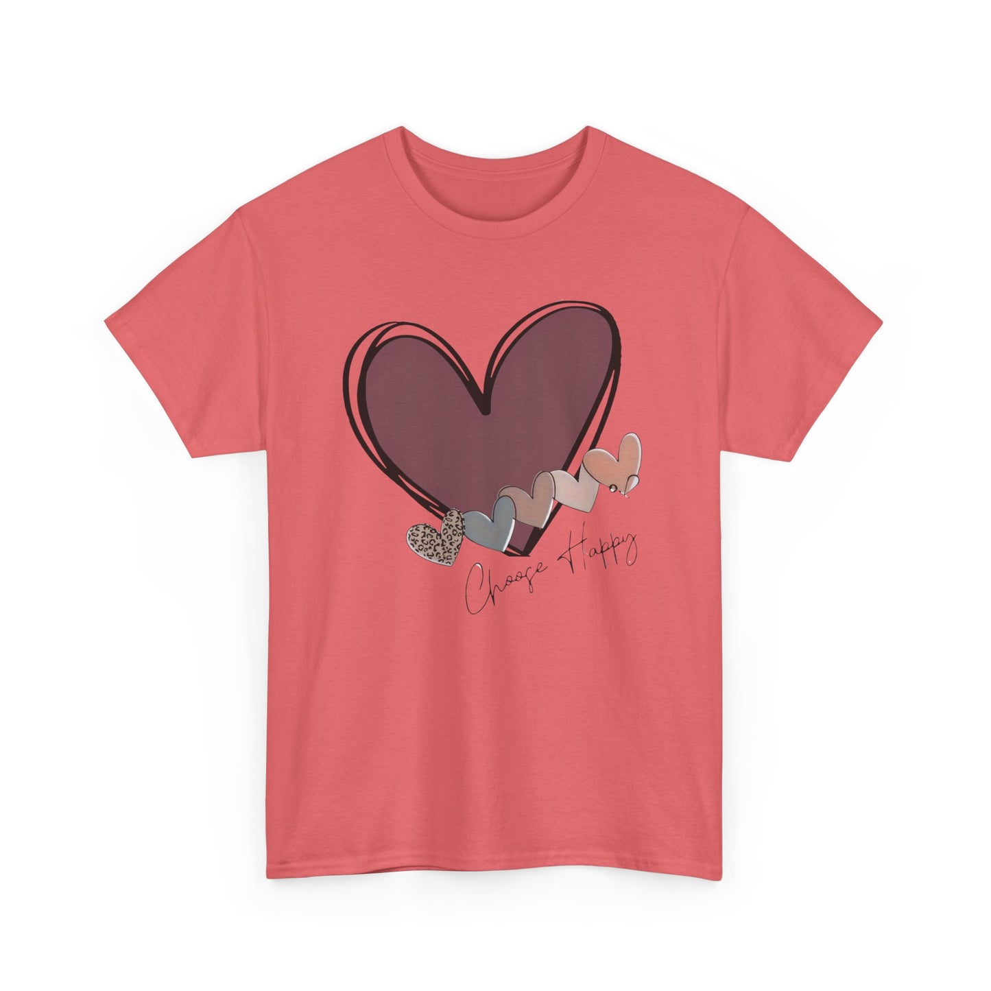 Choose Happy Women's T-Shirt – Spread Joy with Every Wear