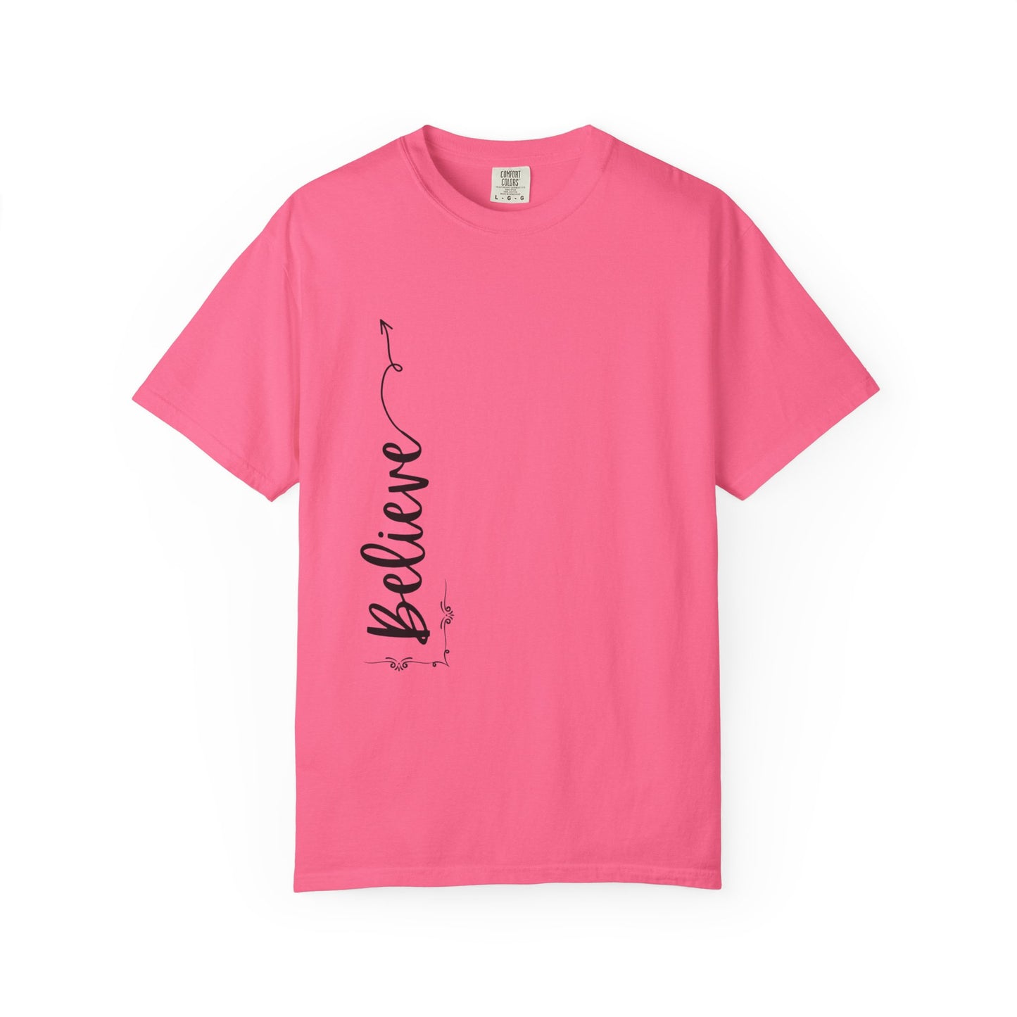 Believe Women's T-shirt for Adults - Inspirational Apparel - The Eggy's store