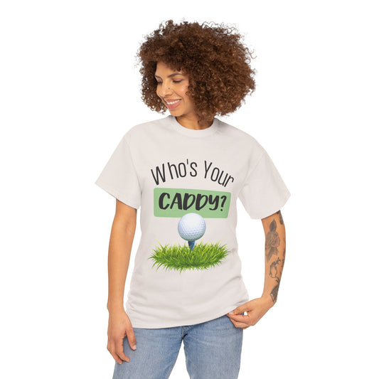 Golf Women's T-Shirt Funny Caddy Short Sleeve Shirt