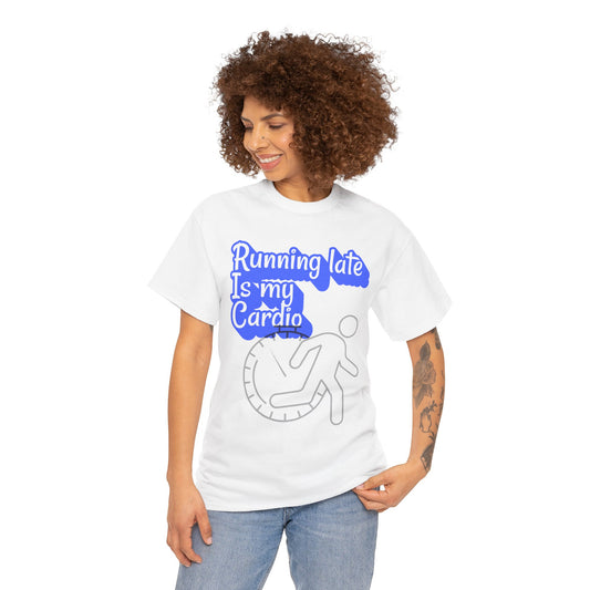 Running Late Adult T-shirt