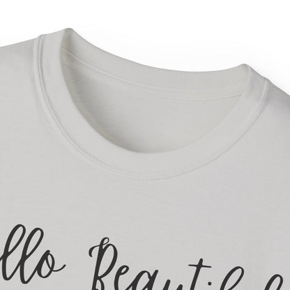 Hello Beautiful Women's T-shirt Women's Top - The Eggy's store
