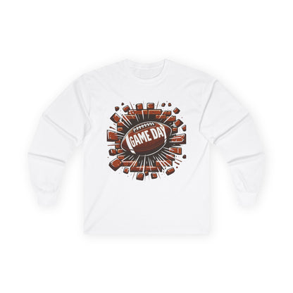 Game Day Adult Cotton Long Sleeve Tee