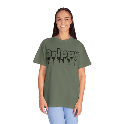 Drippy Unisex Garment-Dyed Adult T-shirt - The Eggy's store