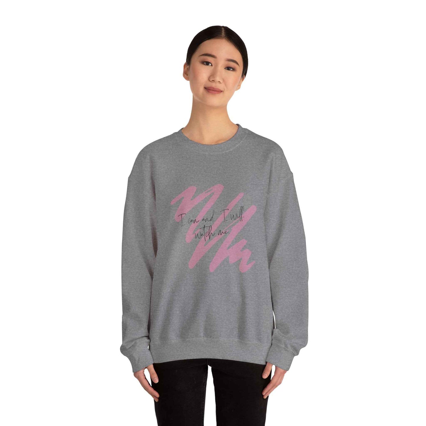 I will: Adult Crewneck Sweatshirt