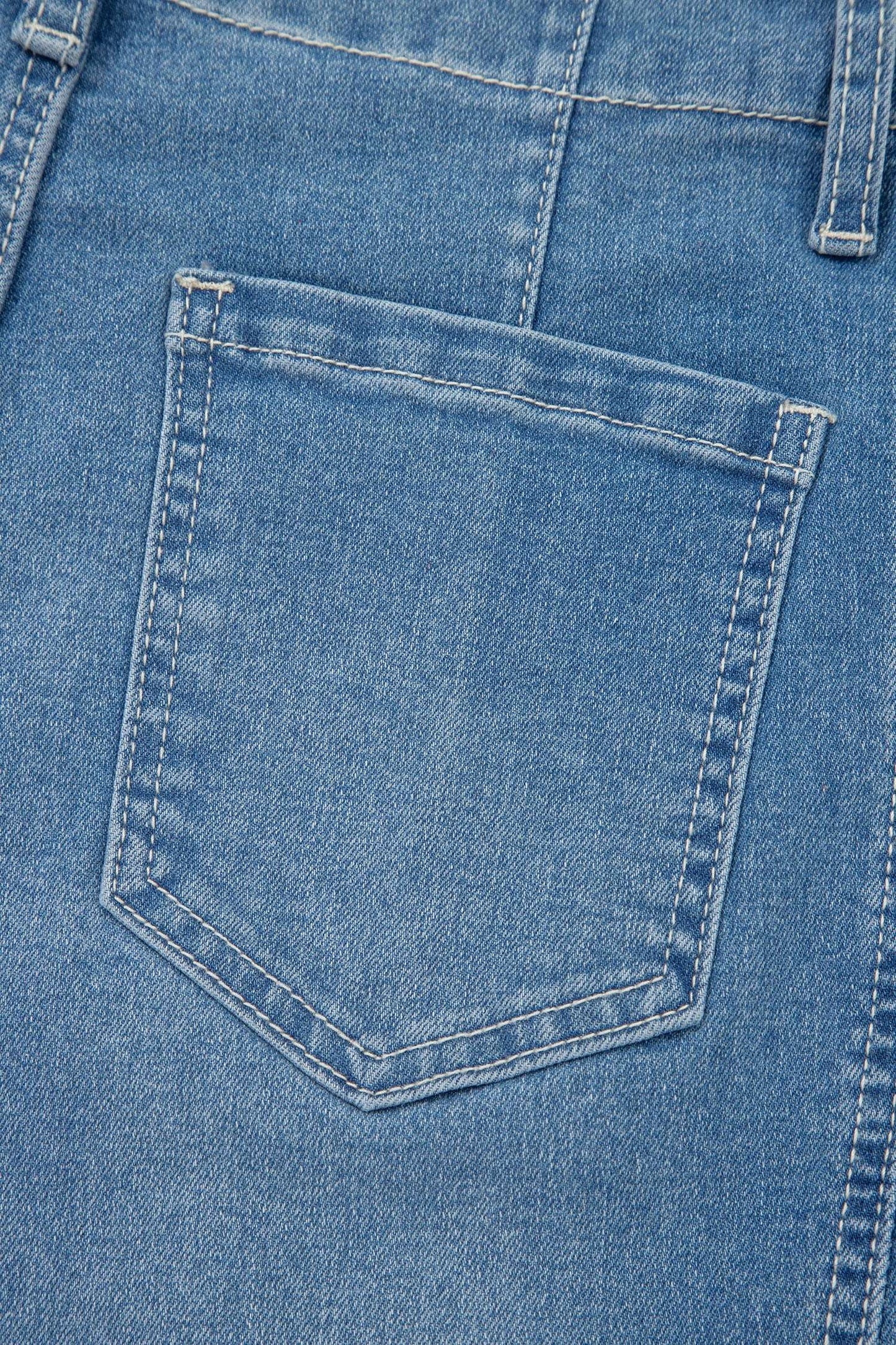 Hana Wash Cuffed Barrel Jeans