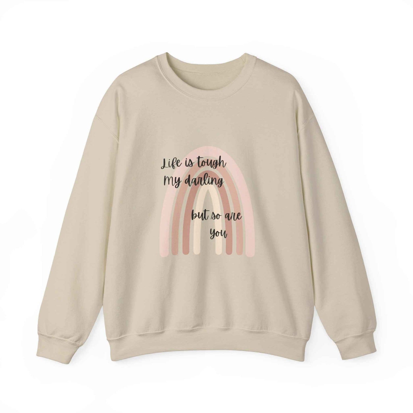 Life is tough: Adult Crewneck Sweatshirt - The Eggy's store