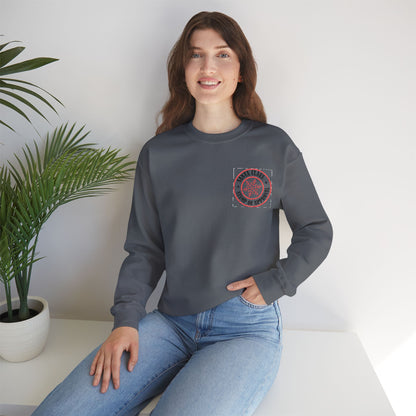 Embroidered Christmas Stamp Women's  Sweatshirt - The Eggy's store