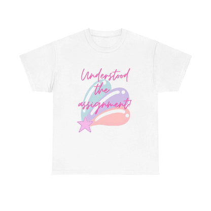 The Assignment Adult T-Shirt - Understood the Assignment Design - The Eggy's store