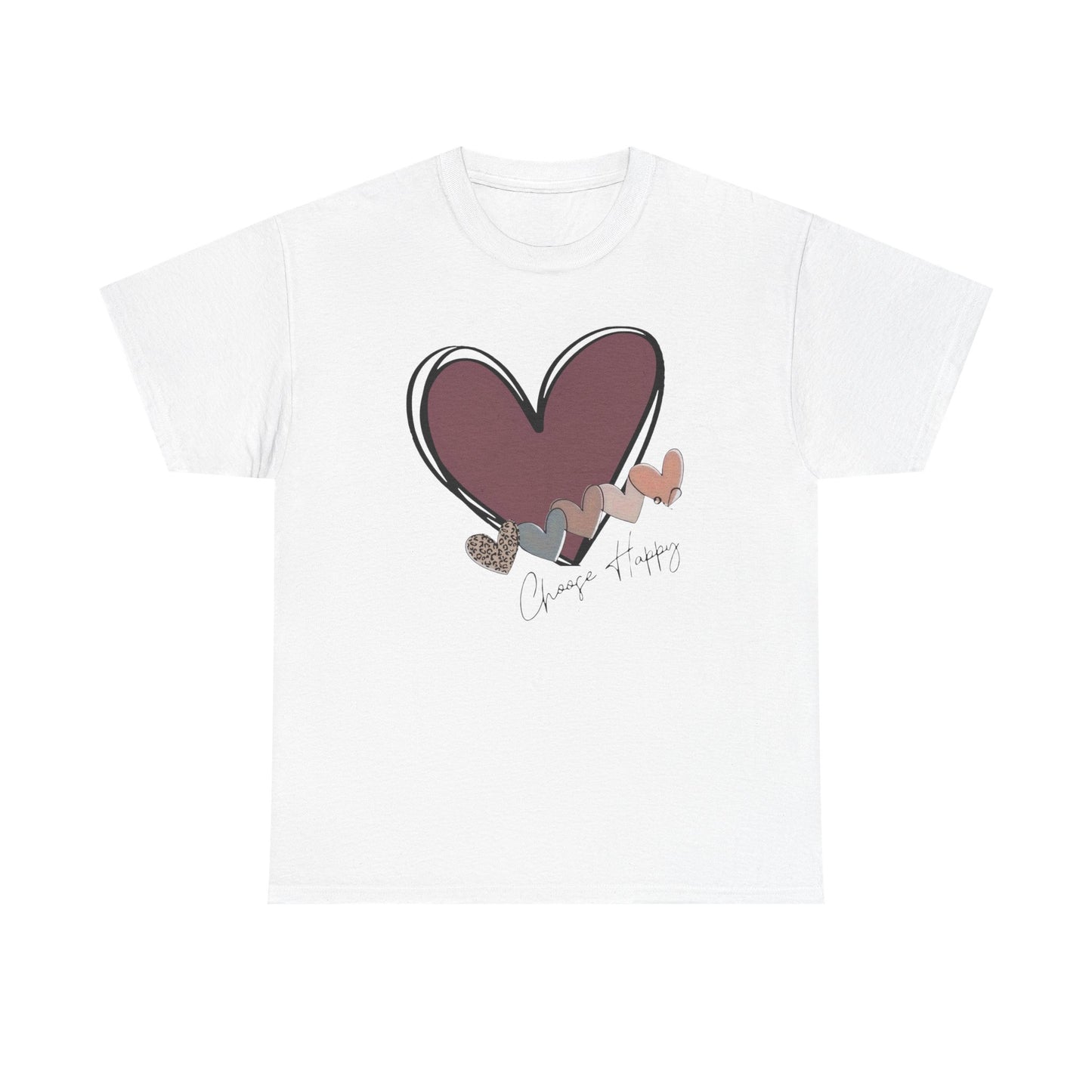 Choose Happy Women's T-Shirt – Spread Joy with Every Wear
