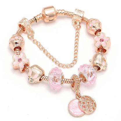 Fashion Love Geometric Rose Gold Bracelet for Women's Jewelry - The Eggy's store