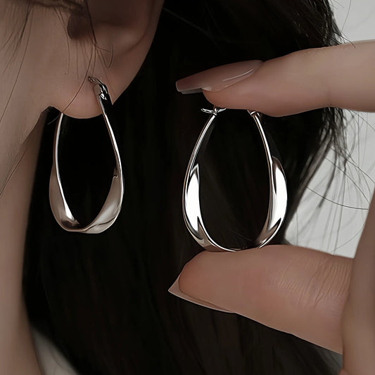 Twisted Drop Dangle Earrings