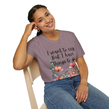 A Good Cry:  Adult Women's T-Shirt - The Eggy's store