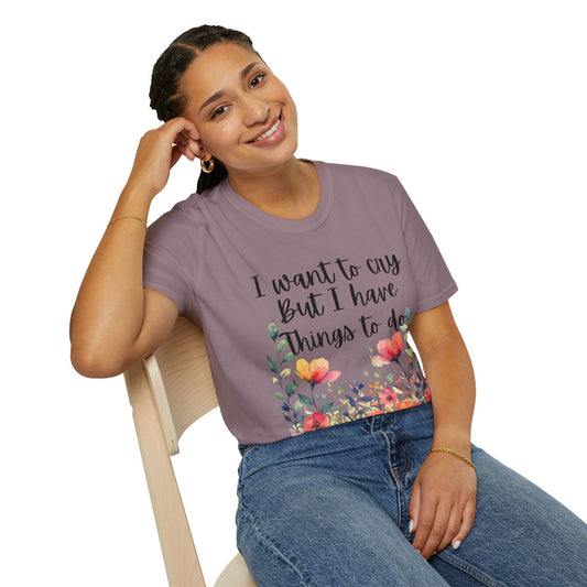 A Good Cry:  Adult Women's T-Shirt - The Eggy's store