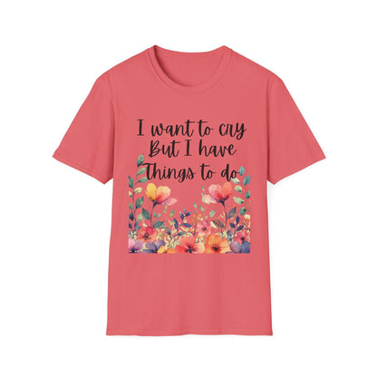 A Good Cry:  Adult Women's T-Shirt - The Eggy's store