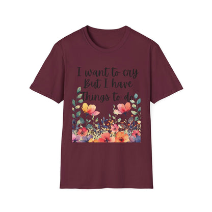 A Good Cry:  Adult Women's T-Shirt - The Eggy's store