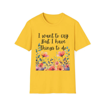 A Good Cry:  Adult Women's T-Shirt - The Eggy's store