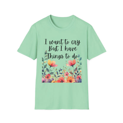 A Good Cry:  Adult Women's T-Shirt - The Eggy's store