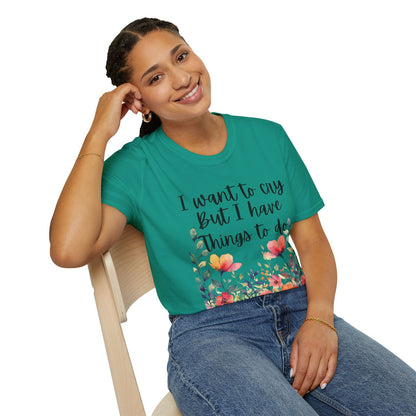 A Good Cry:  Adult Women's T-Shirt - The Eggy's store