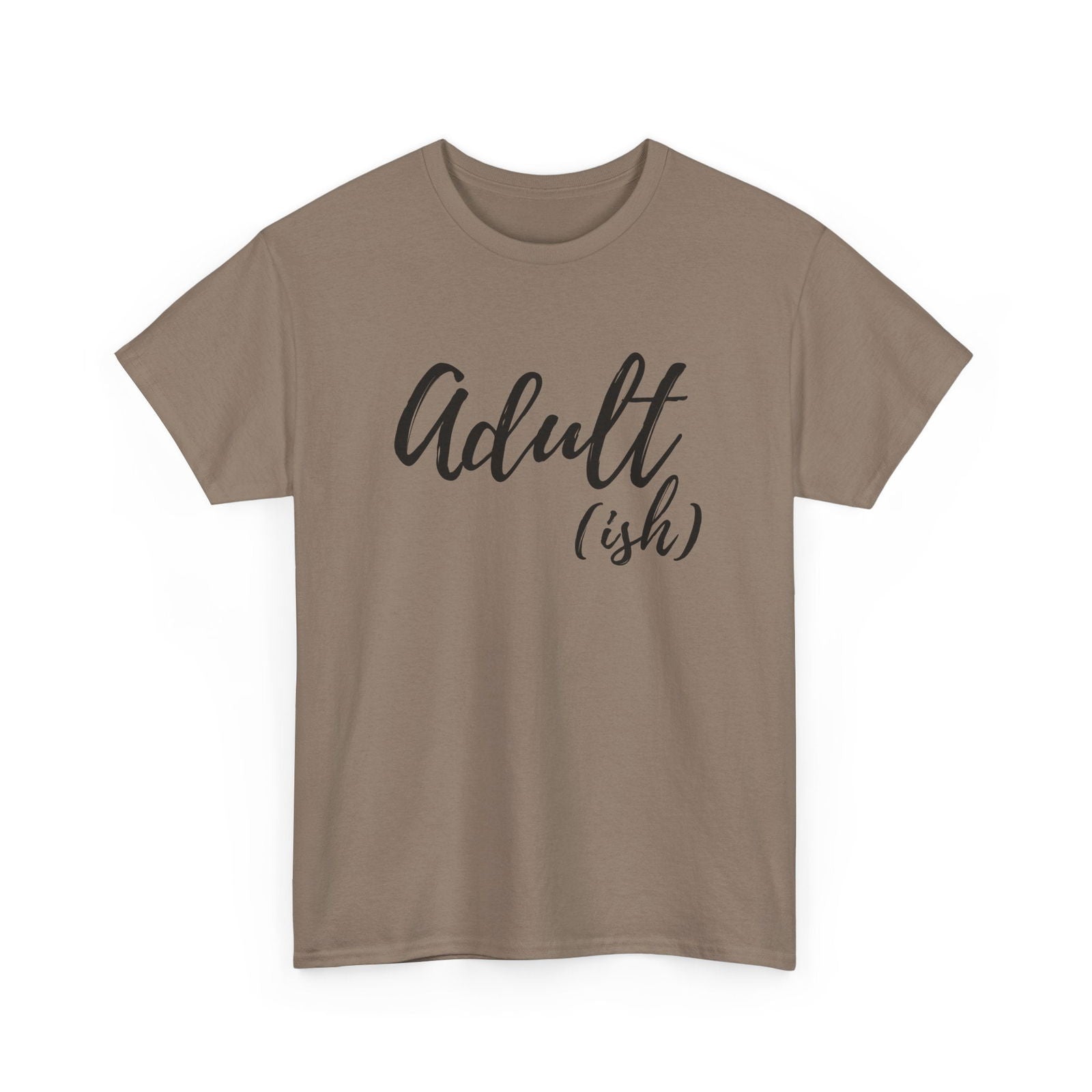 Adult-ish:  Adult Cotton T-shirt - The Eggy's store